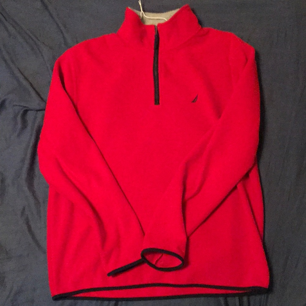Men’s Nautica quarter pull over